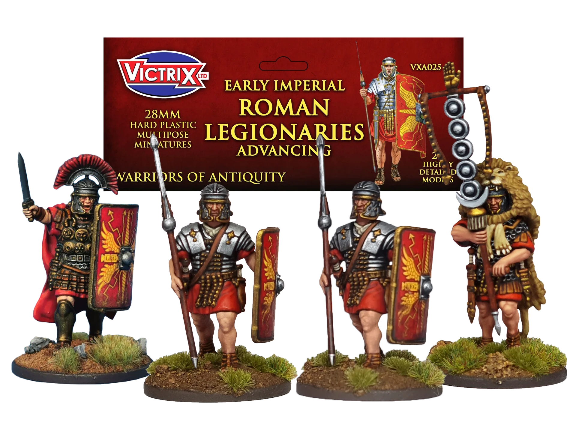 Early Imperial Roman Legionaries Advancing