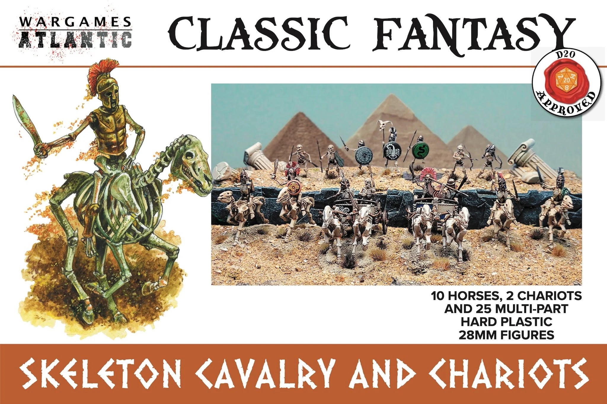 Skeleton Cavalry and Chariots WAACF007