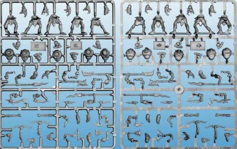 Frostgrave Ghost Archipelago Snake-Men Sprue FGAP02