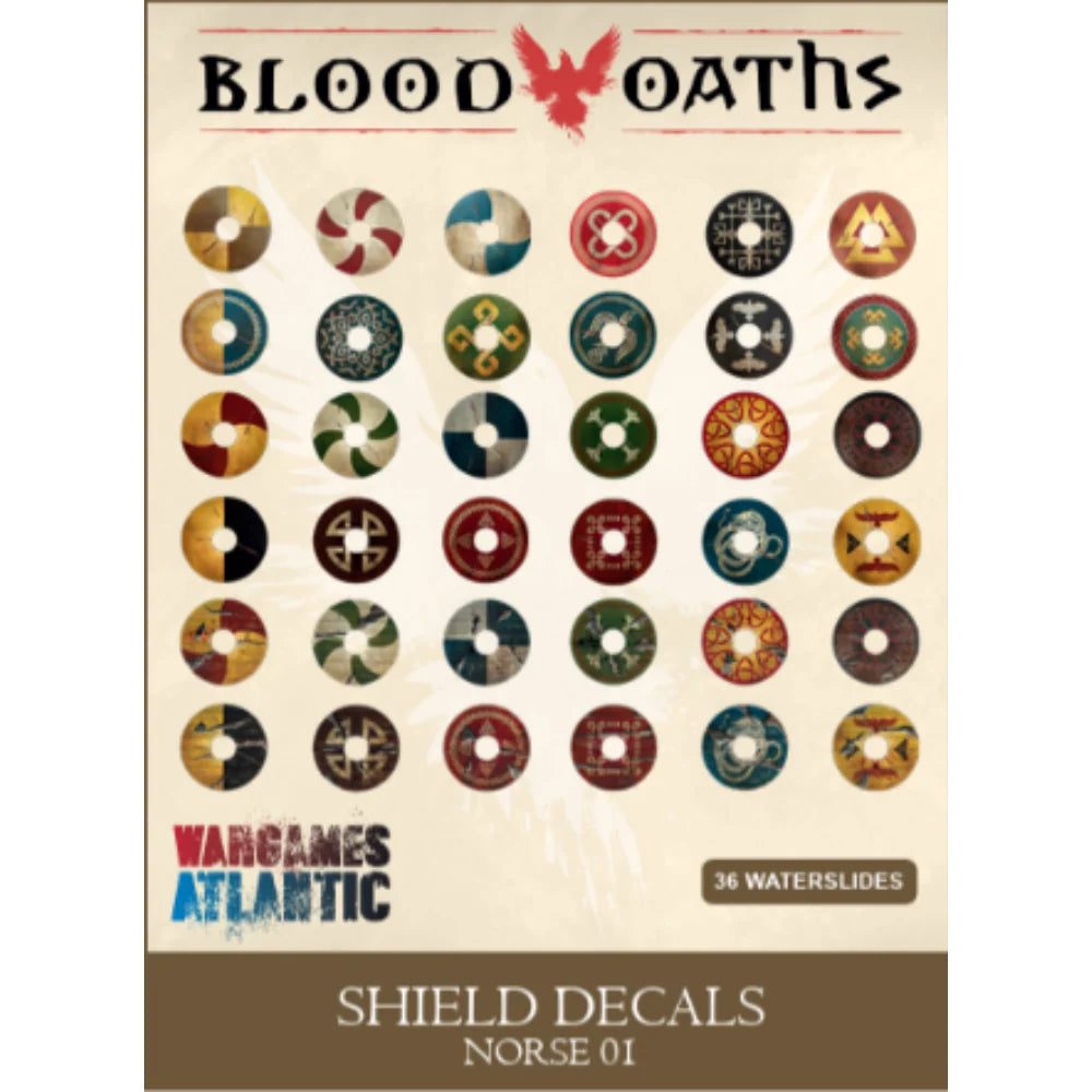 Shield Decals: Blood Oaths Norse 01 WAAWS004-006