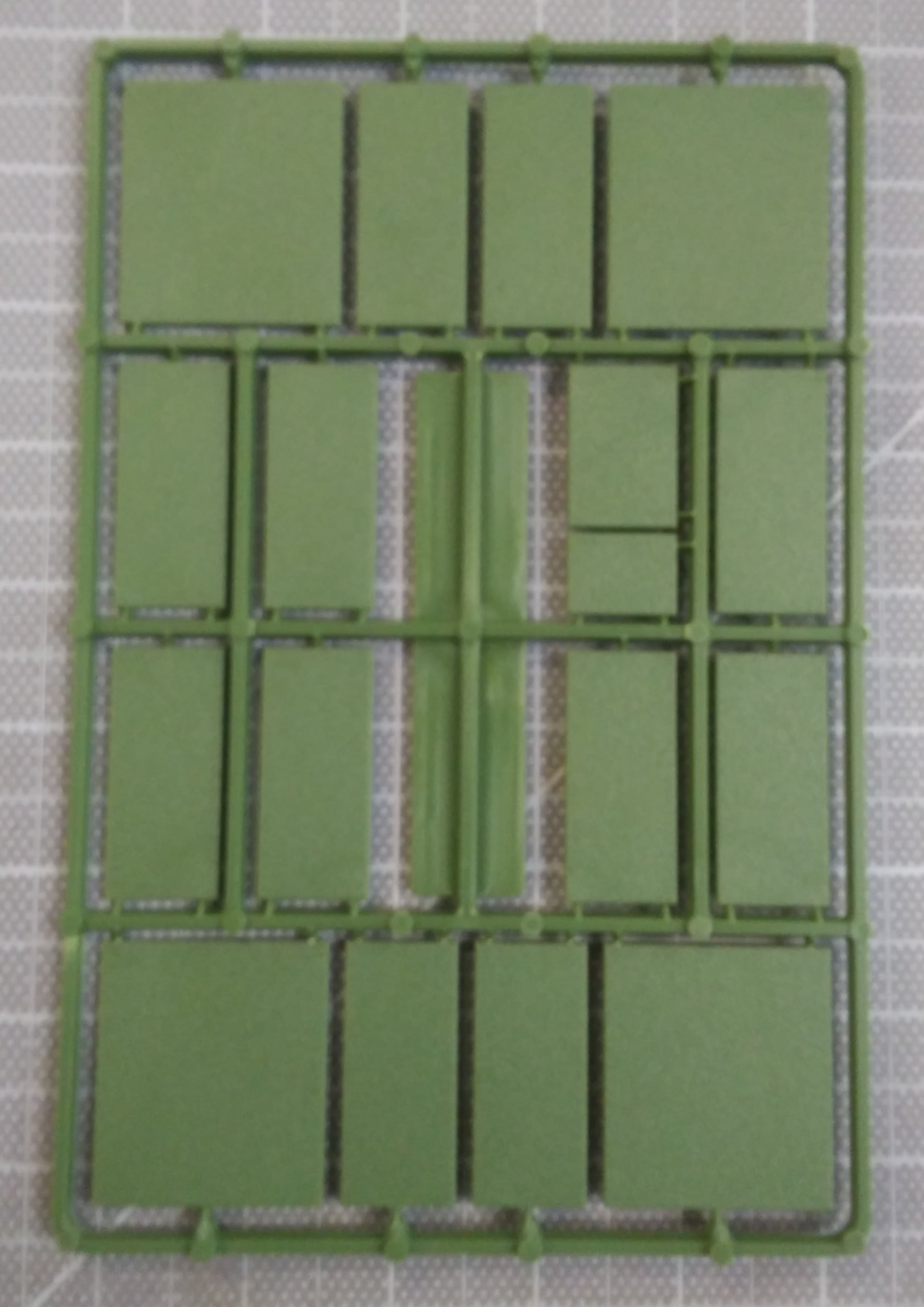 Rectangle Wargame Bases Sprue