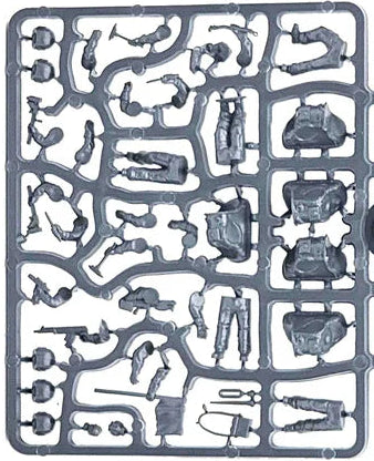 Lunar - Multipart Plastic Astronauts Sprue