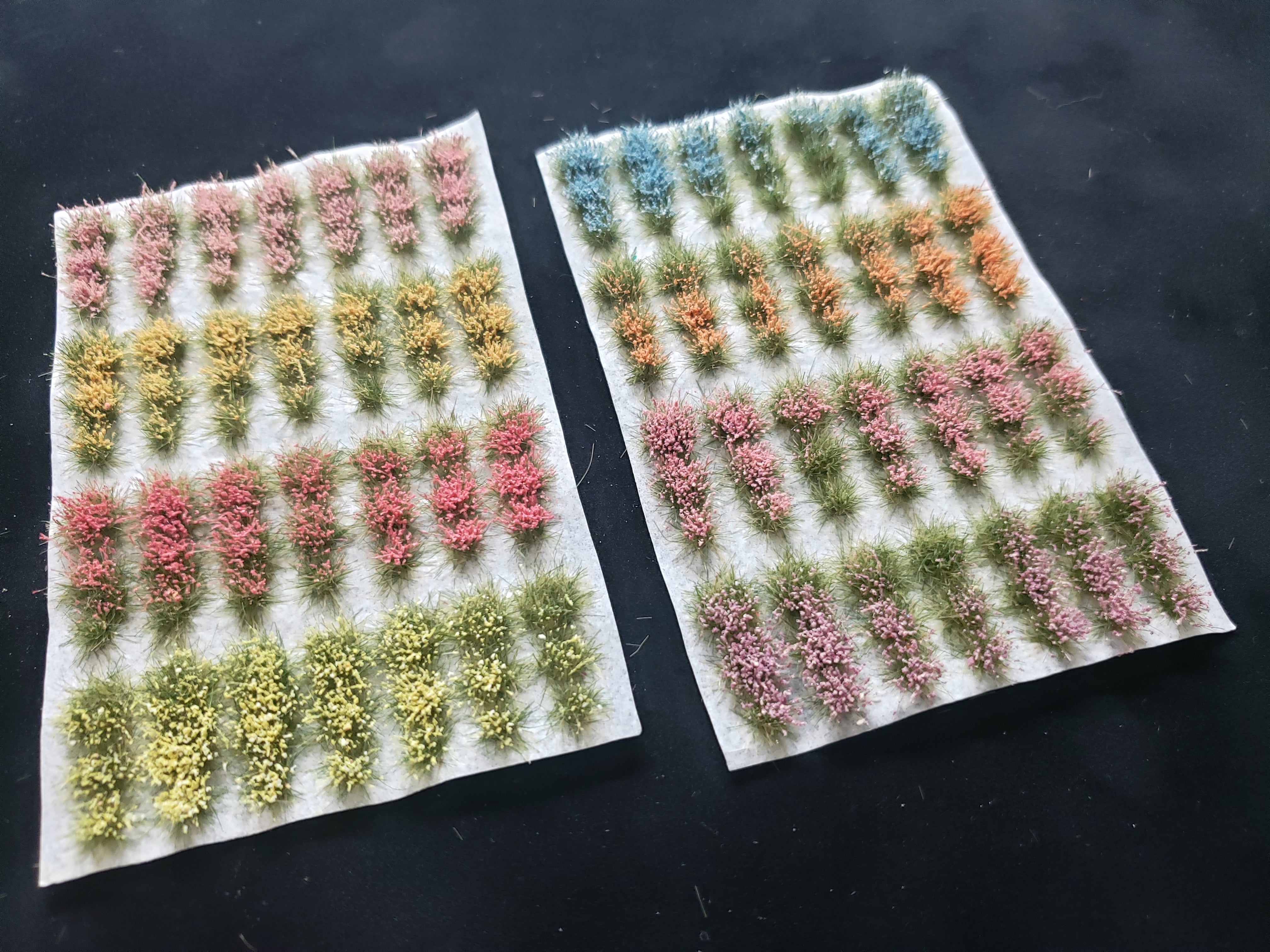 4mm Peel-n-Stick Static Grass Tufts