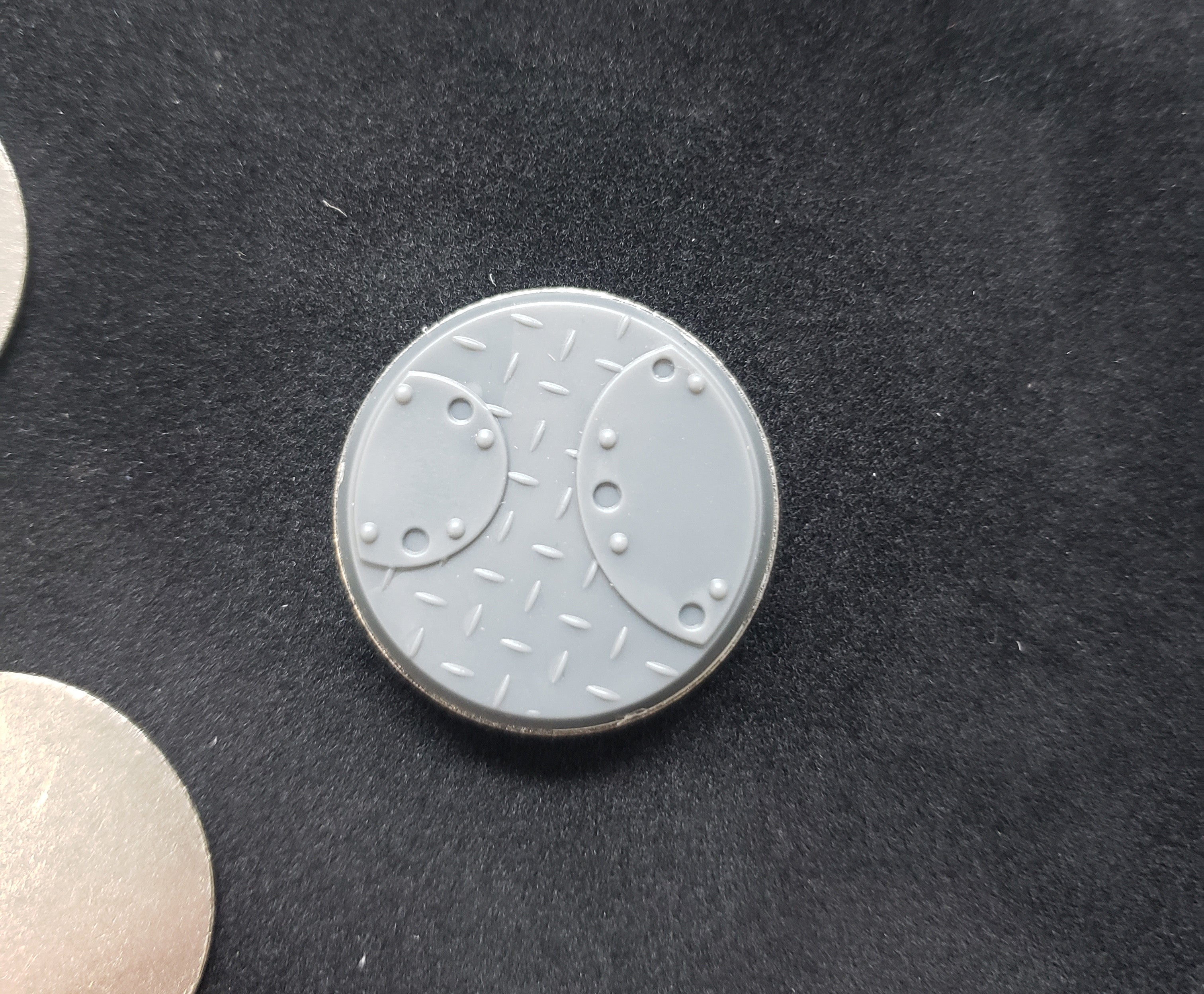 10x25mm Stainless Steel Magnetic Base Disc(1mm Thick) – Magnetic, Weighted, and Ultra-Slim