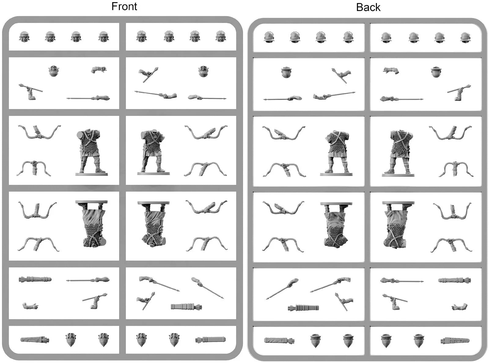 Early Imperial Roman Auxiliary Archers - Western and Eastern