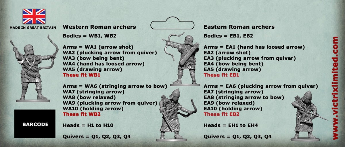 Early Imperial Roman Auxiliary Archers - Western and Eastern