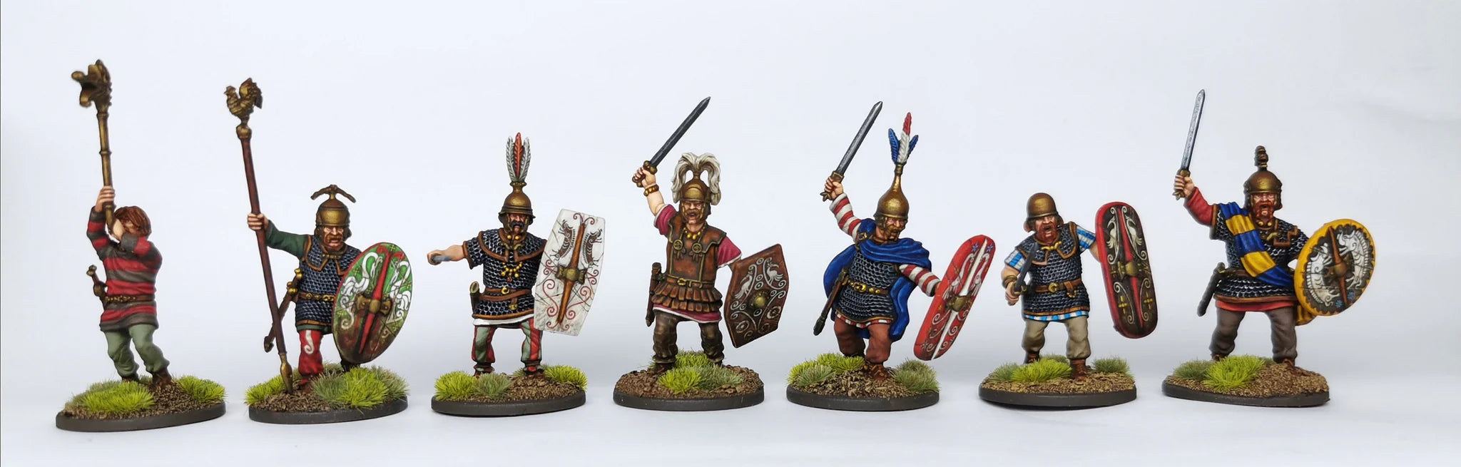 Gallic Armoured Warriors