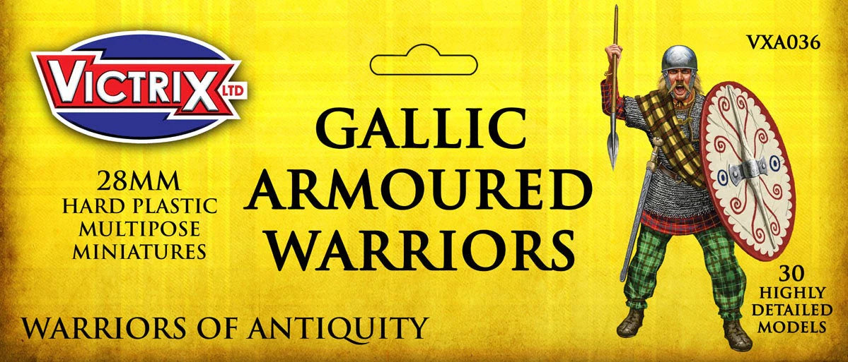 Gallic Armoured Warriors Command Sprue VXA036C
