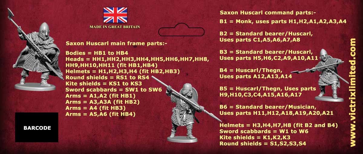 Huscarls (Late Saxons/Anglo Danes)