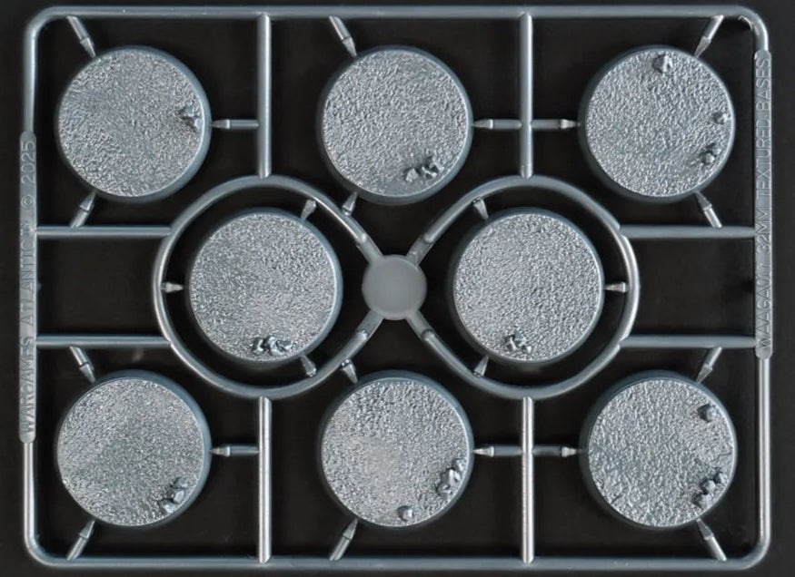 32mm Textured Bases (3mm Bevel) WAAGA017