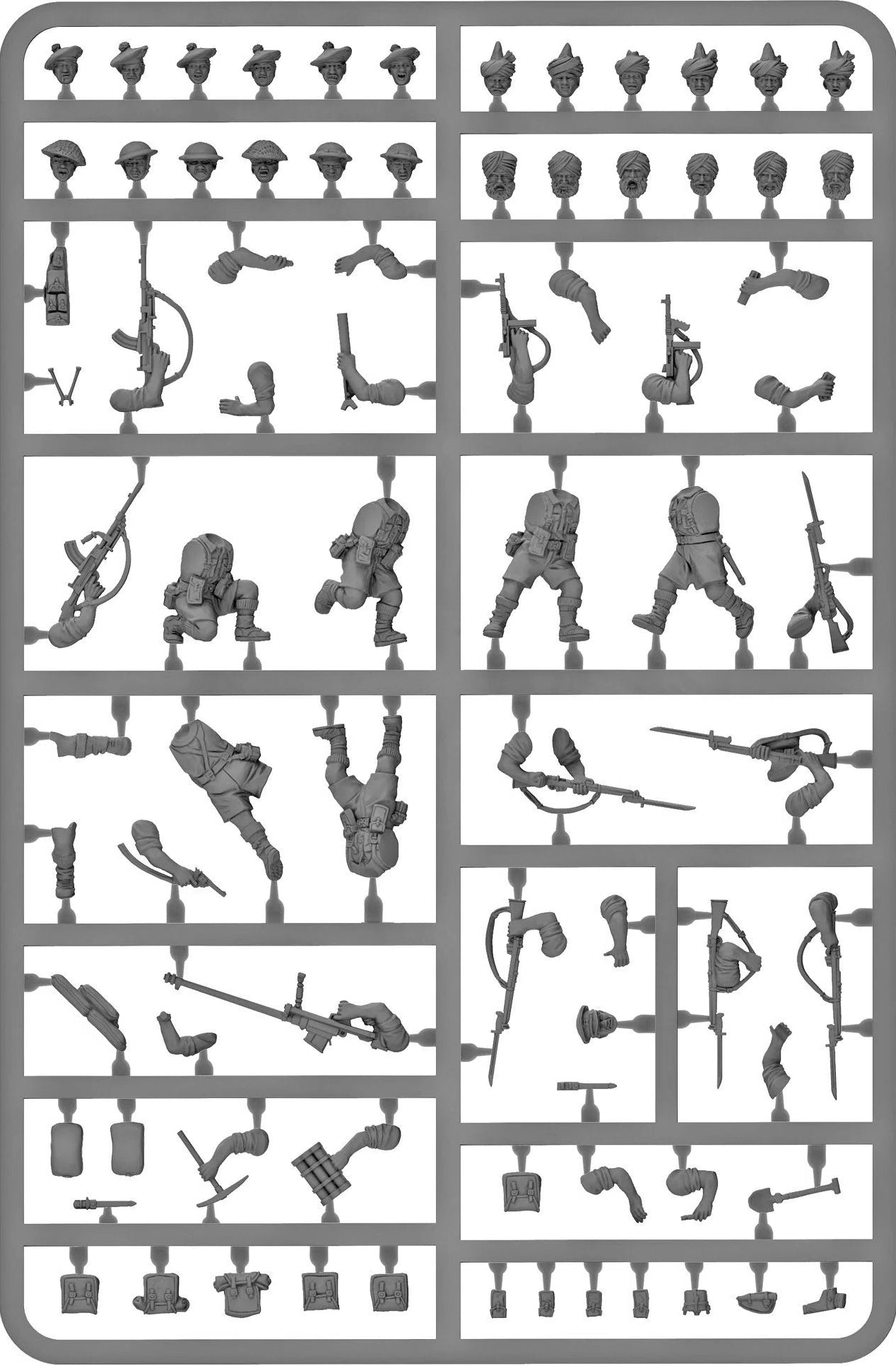 British 8th Army Sprue 1015