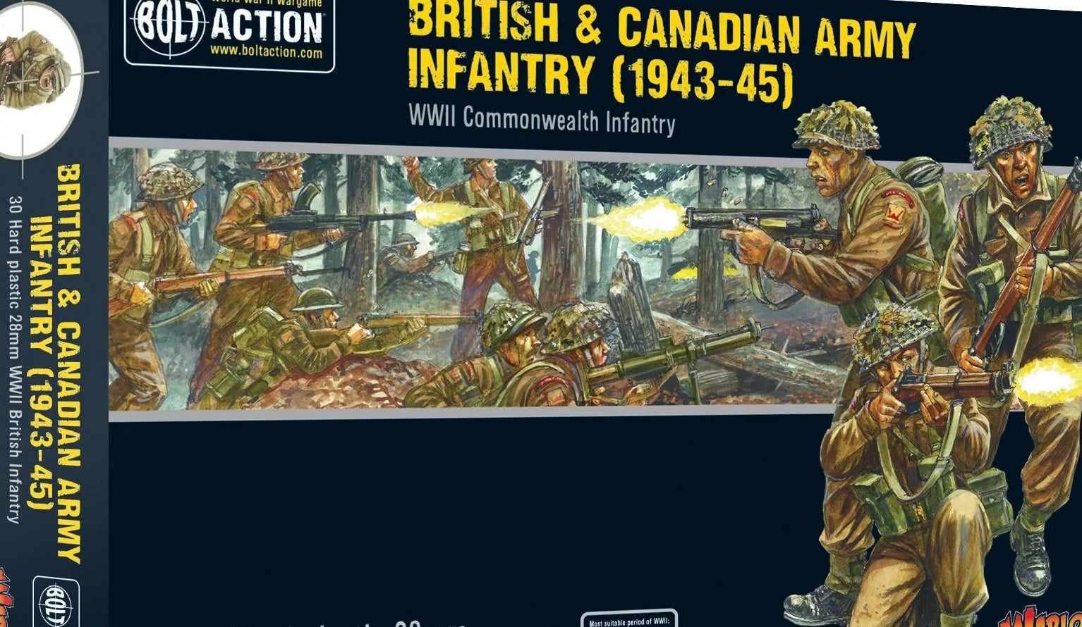 British & Canadian Army infantry (1943-45) Sprue 1020