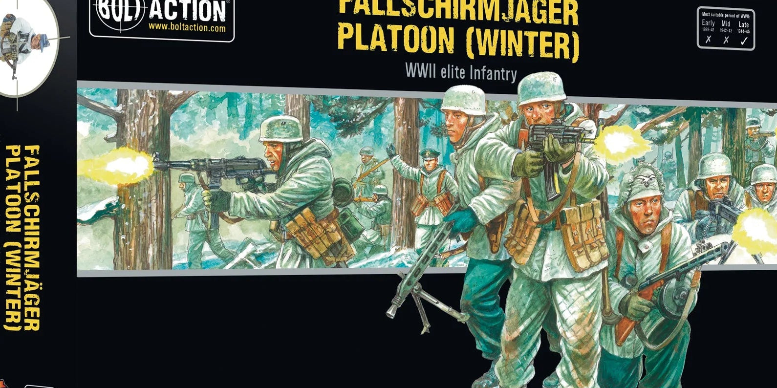Fallschirmjäger (Winter) Platoon Sprue 2102