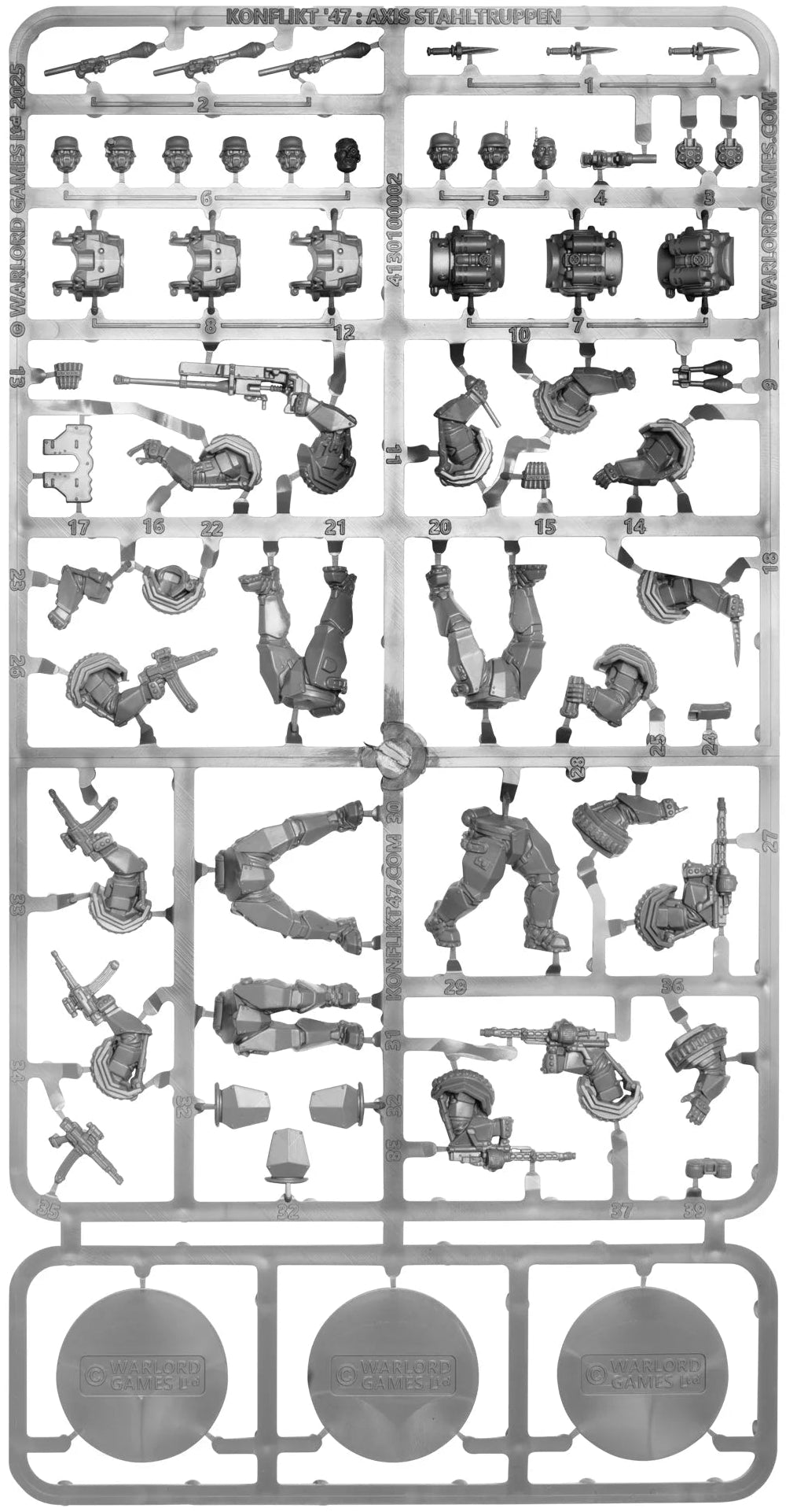 Stahltruppen Heavy Infantry Sprue K47202