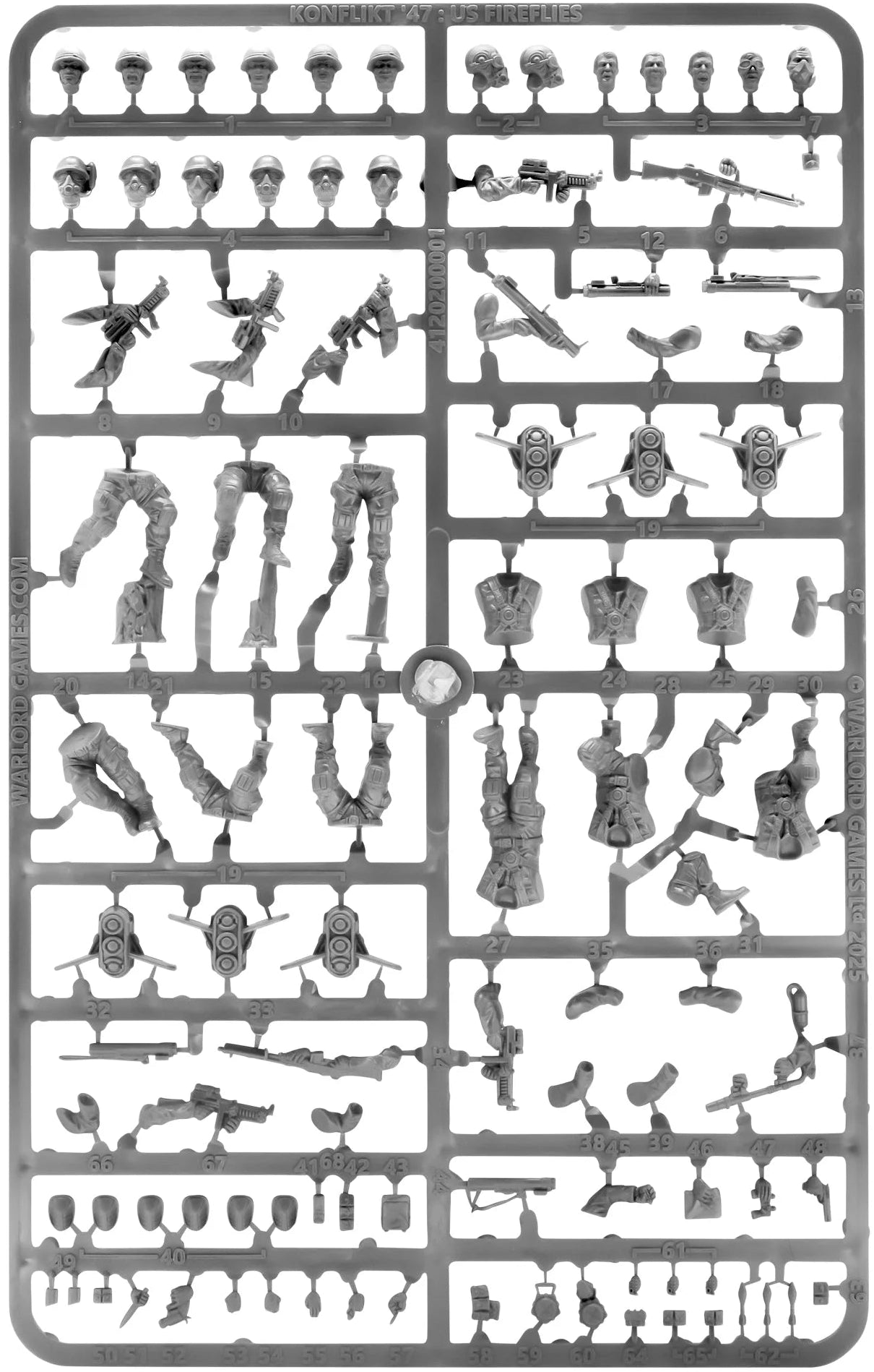 Firefly Airborne Infantry Sprue K47404