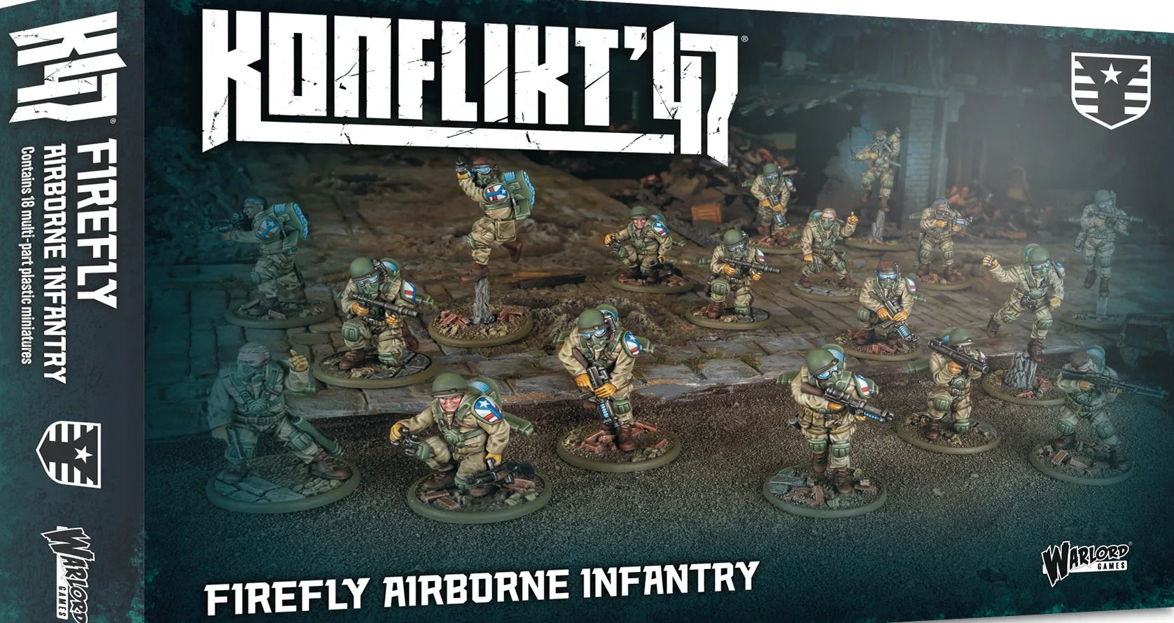 Firefly Airborne Infantry Sprue K47404