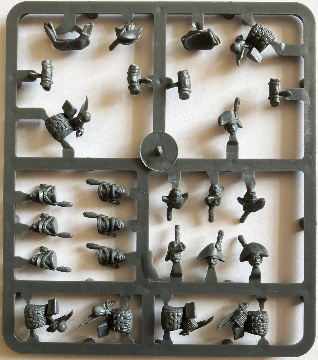 Spanish Napoleonic Head Sprue SPA70H