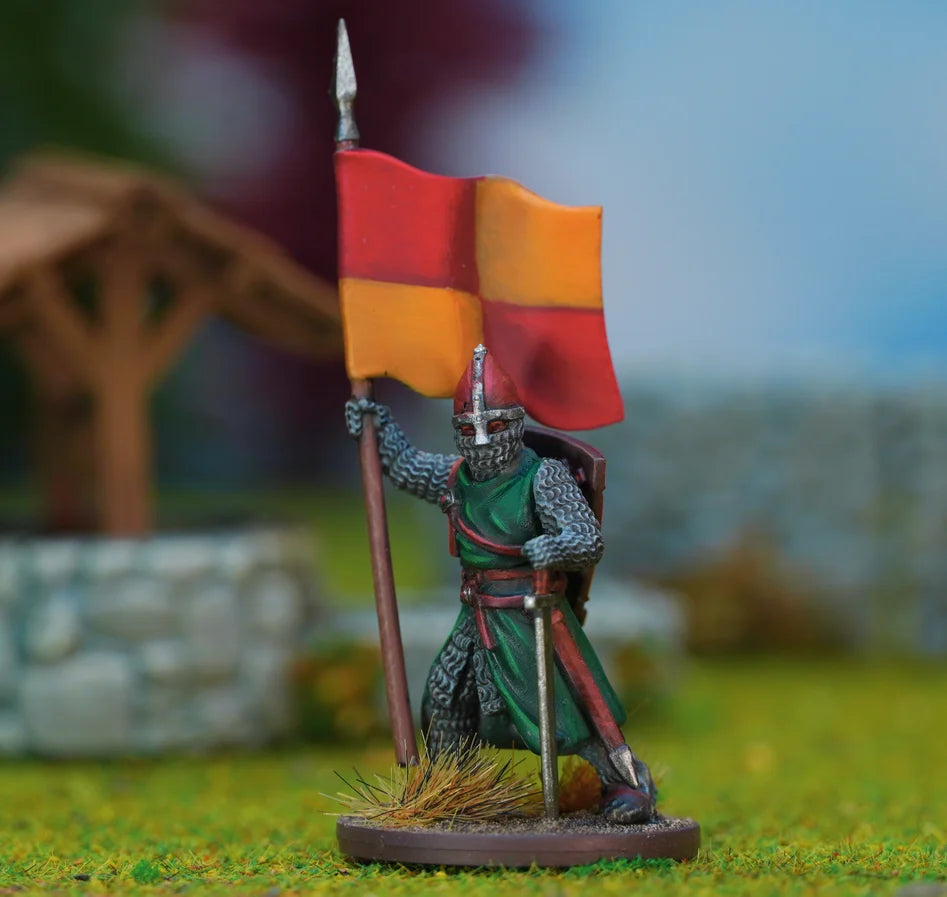 Barons War Foot Knight Command Sprue