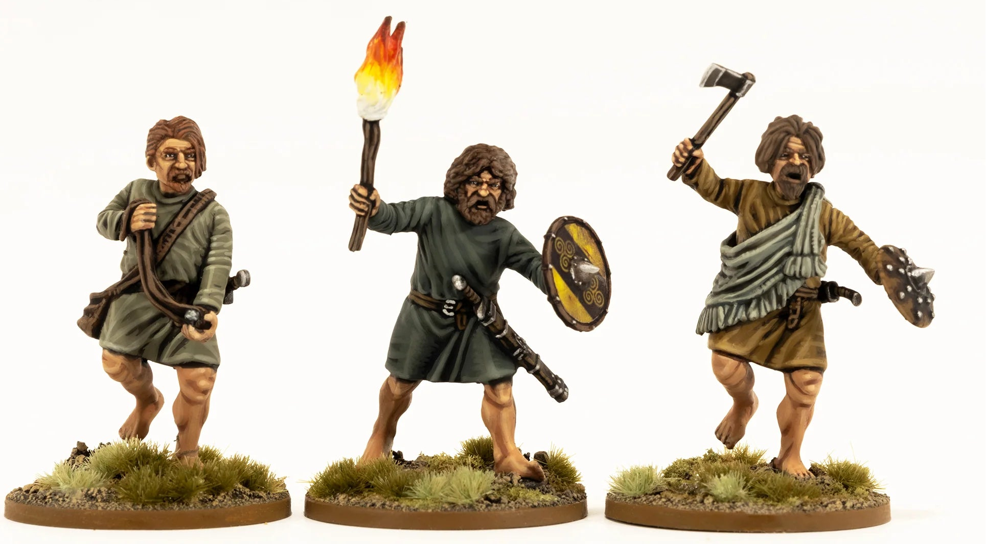 Dark Age Irish Warrior Sprue VXDA021