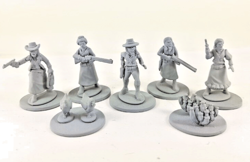 Dead Man's Hand Gunfighters II - The Ladies Plastic Boxed Set