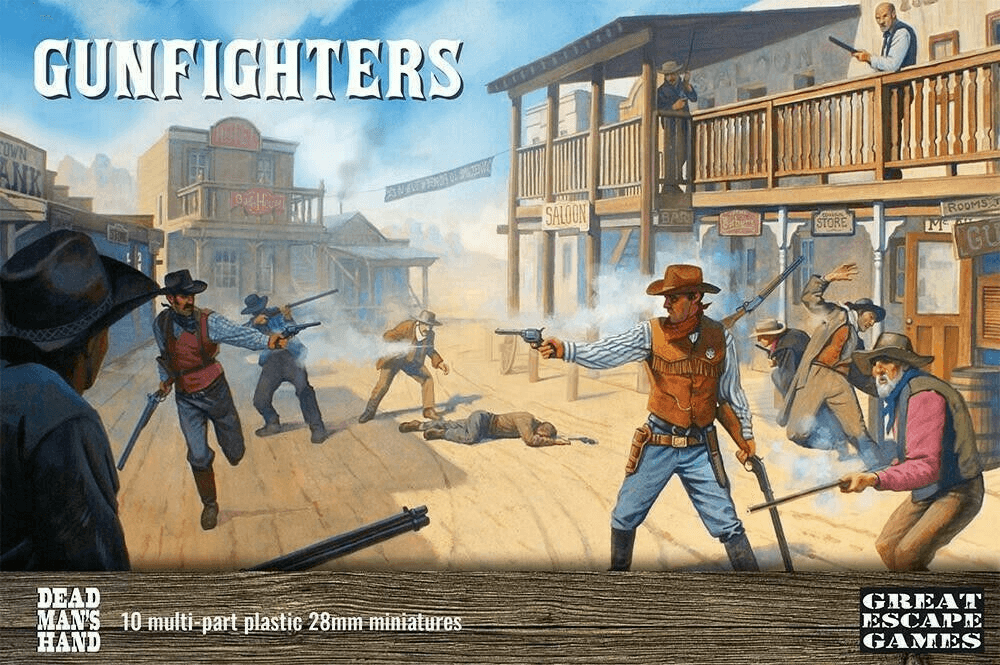 Dead Man's Hand Gunfighters Plastic Boxed Set