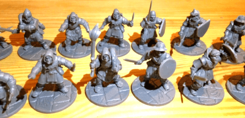 Round Flagstone Dungeon Bases 25mm (26)