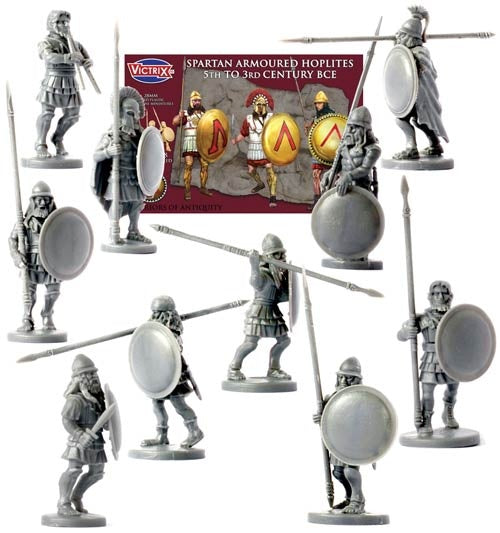 Spartan Armoured Hoplites Sprue VXA002