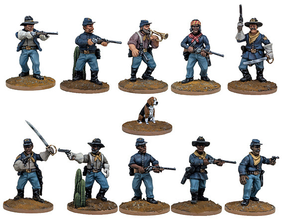 US Cavalry/Buffalo Soldiers Sprue DMHP006