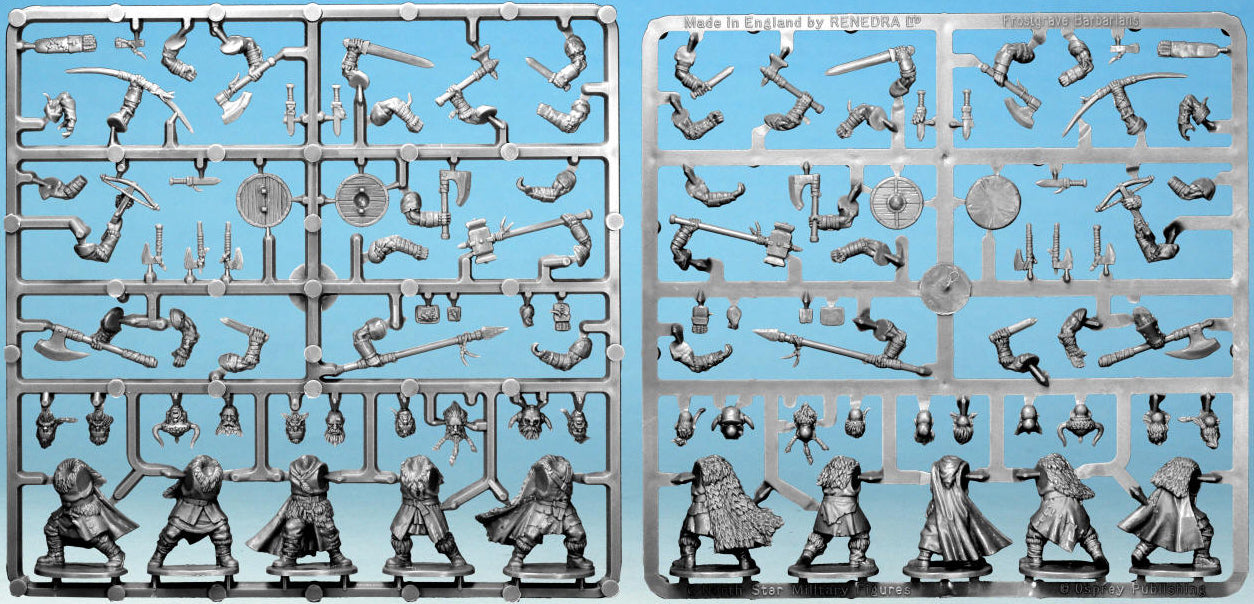 Frostgrave Barbarians Sprue FGVP04
