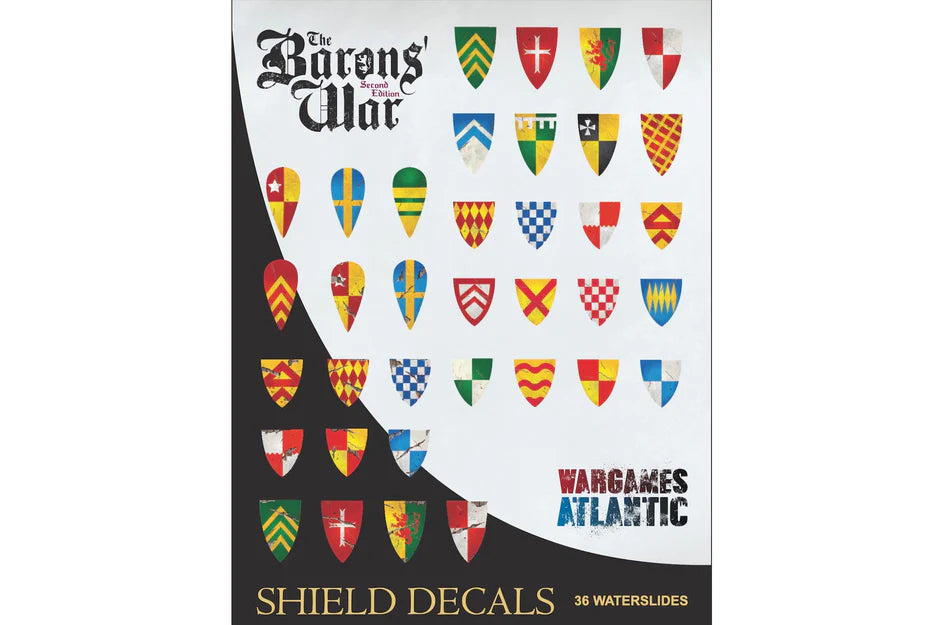 Barons' War Shield Decals (01) Knights 01 – Spruedude