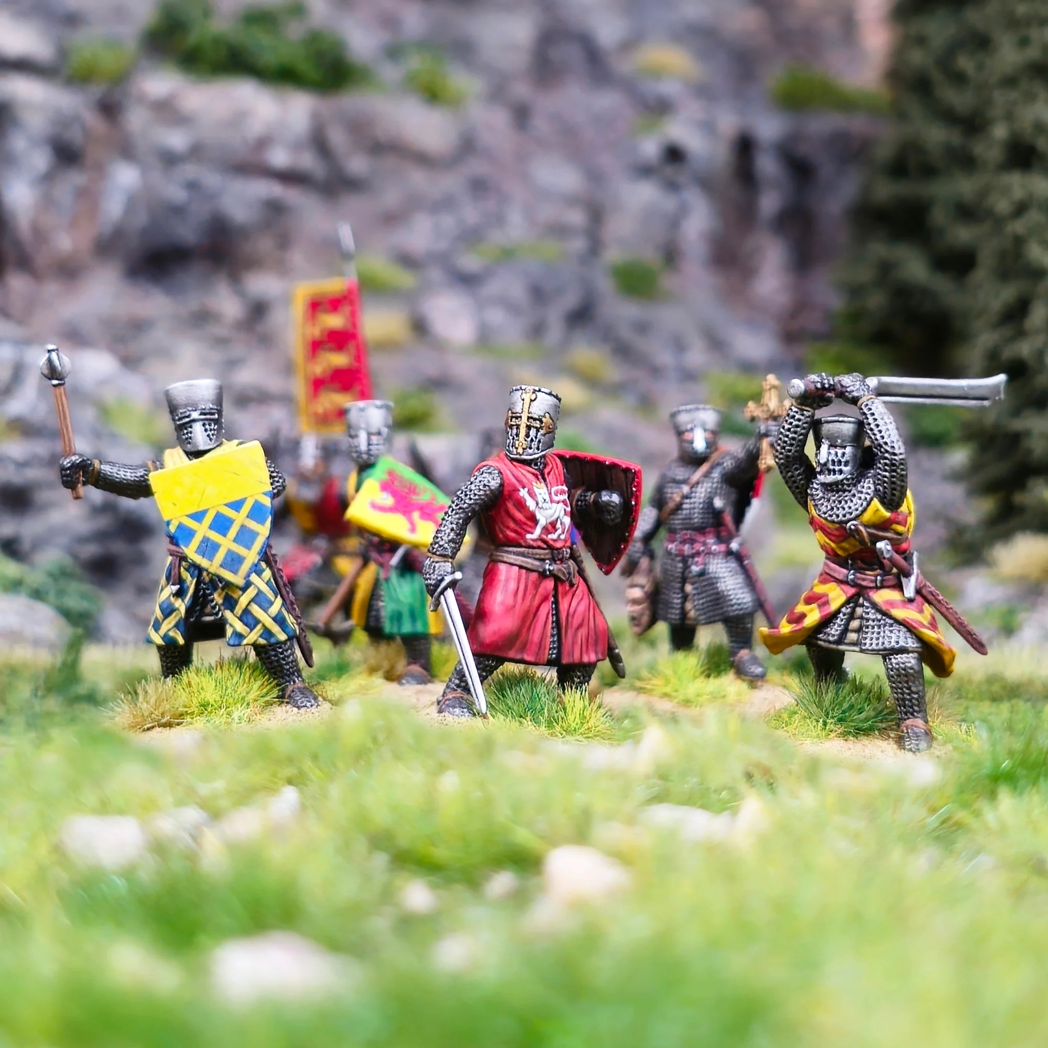Medieval Foot Knights