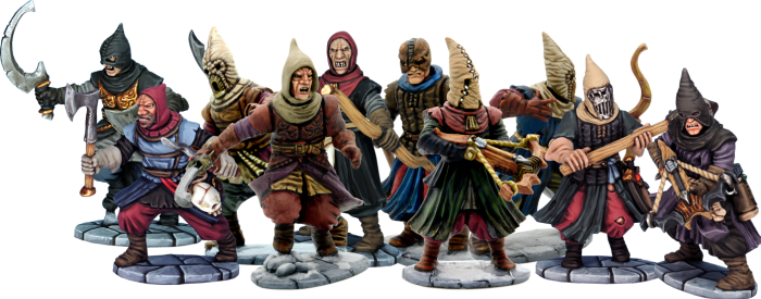 Frostgrave Cultists Sprue FGVP02