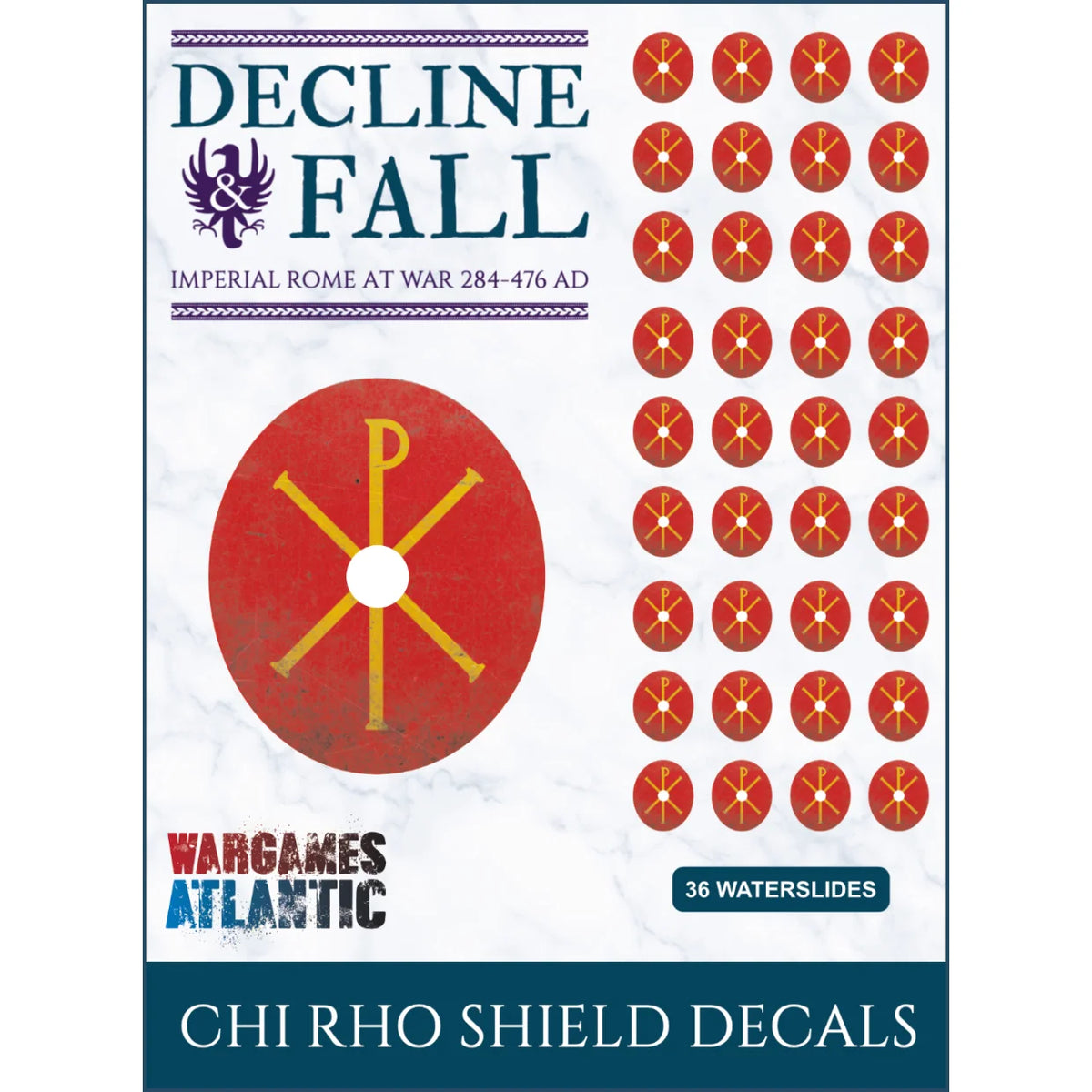 Late Roman Shield Decals