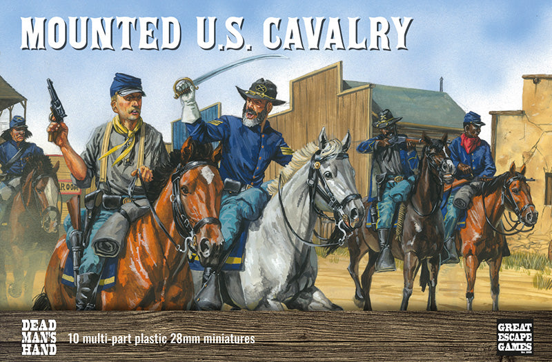 Mounted US Cavalry (& Buffalo Soldiers) Sprue Set DMHP007
