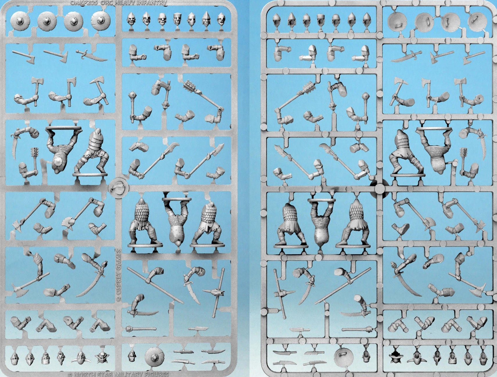 Orc Heavy Infantry Sprue OAKP205