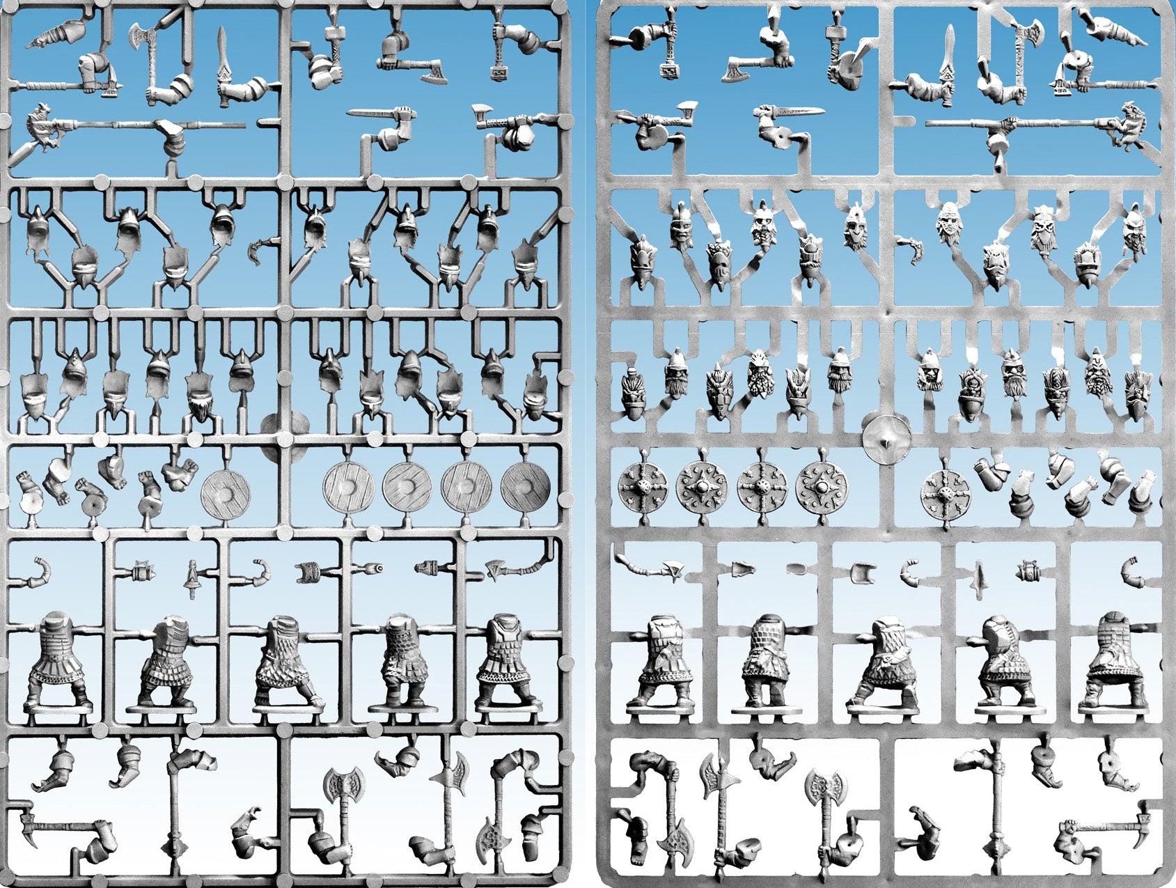 Dwarf Heavy Infantry Sprue OAKP102