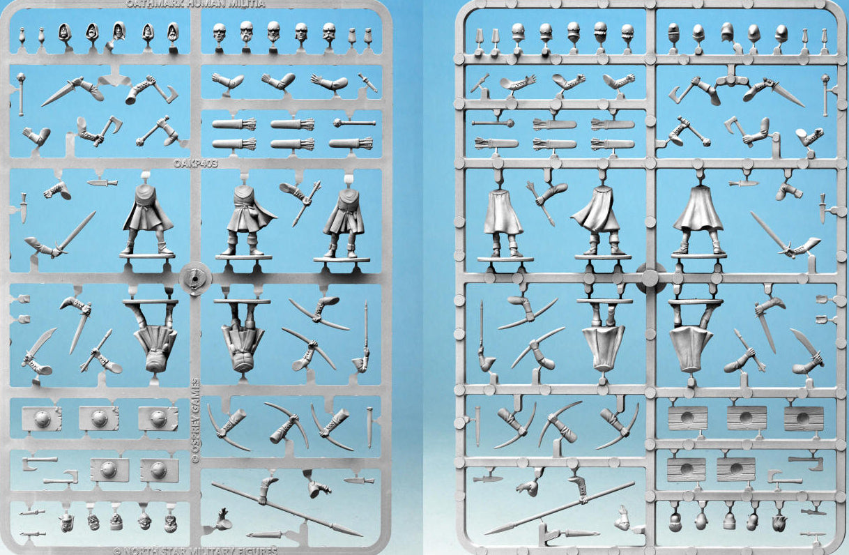 Human Light Infantry Sprue OAKP403