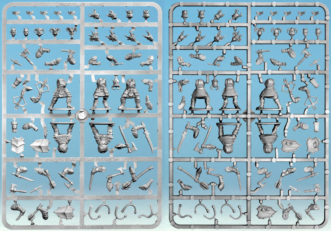Frostgrave Demons Sprue FGVP09