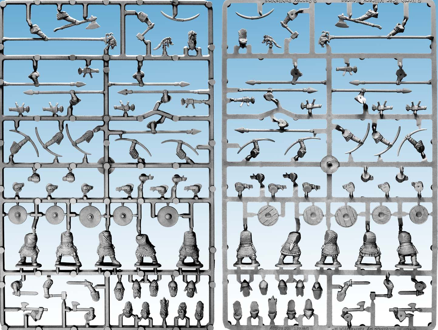 Dwarf Infantry Sprue OAKP101