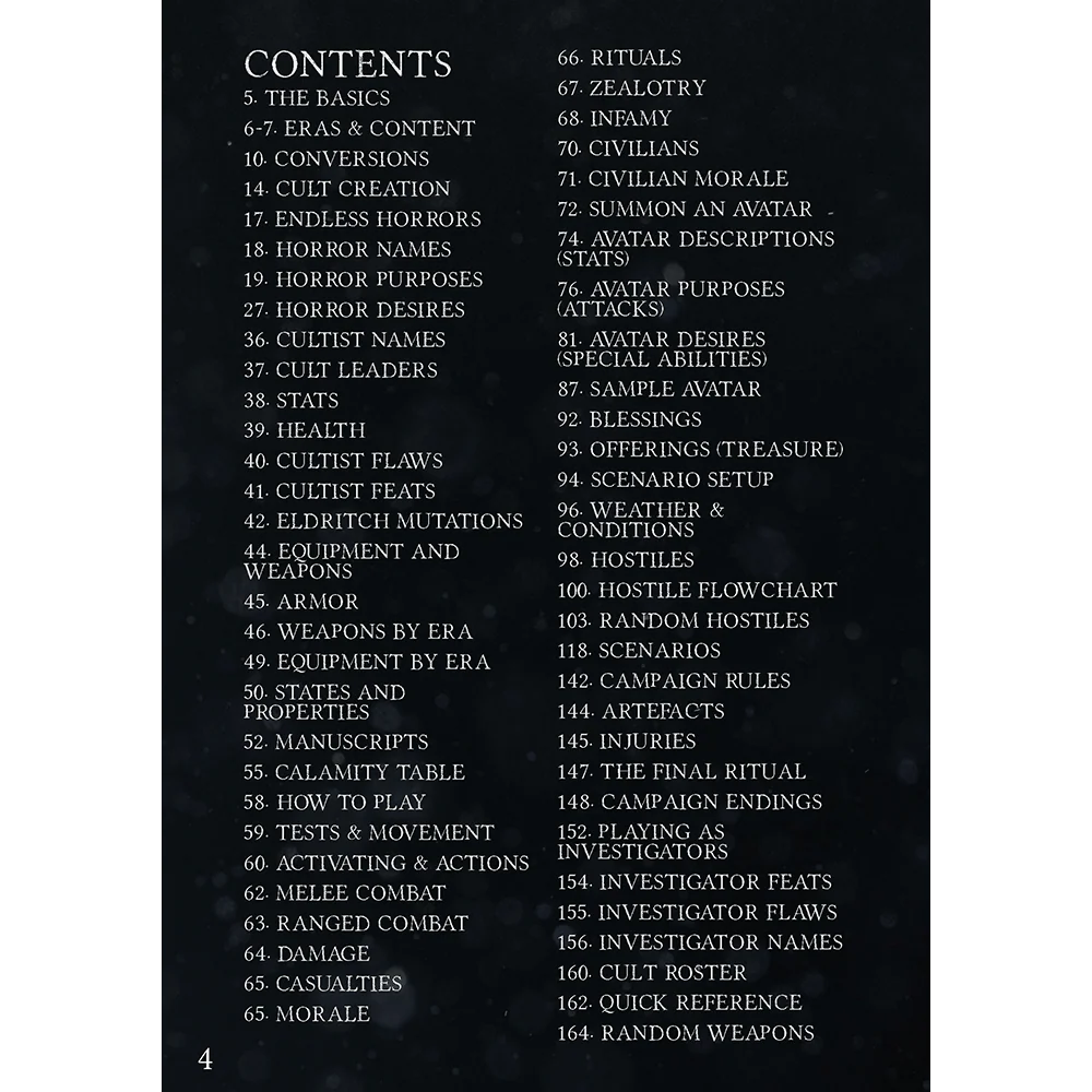 ENDLESS HORRORS FROM BETWEEN THE STARS