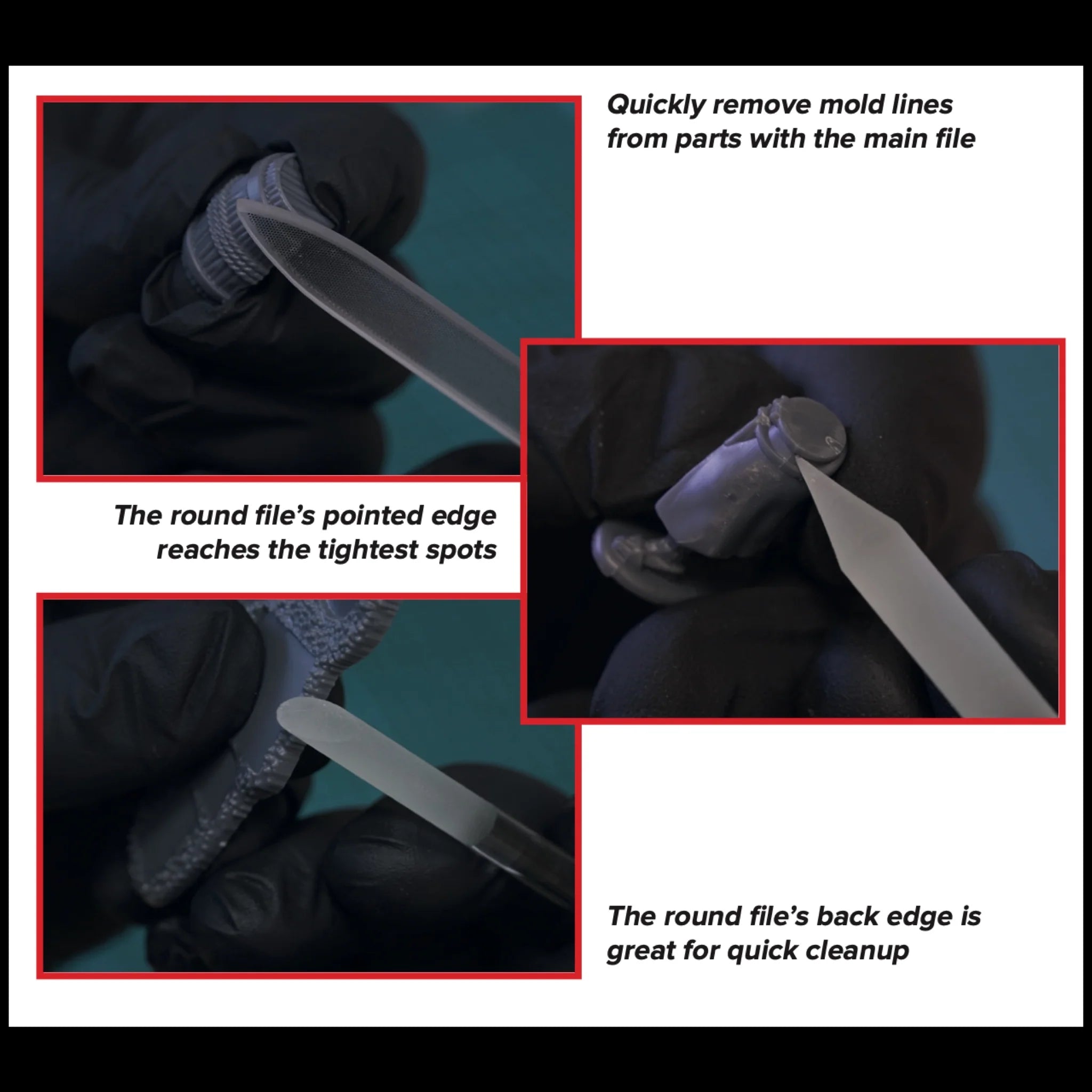 Hard Plastic Nano Files