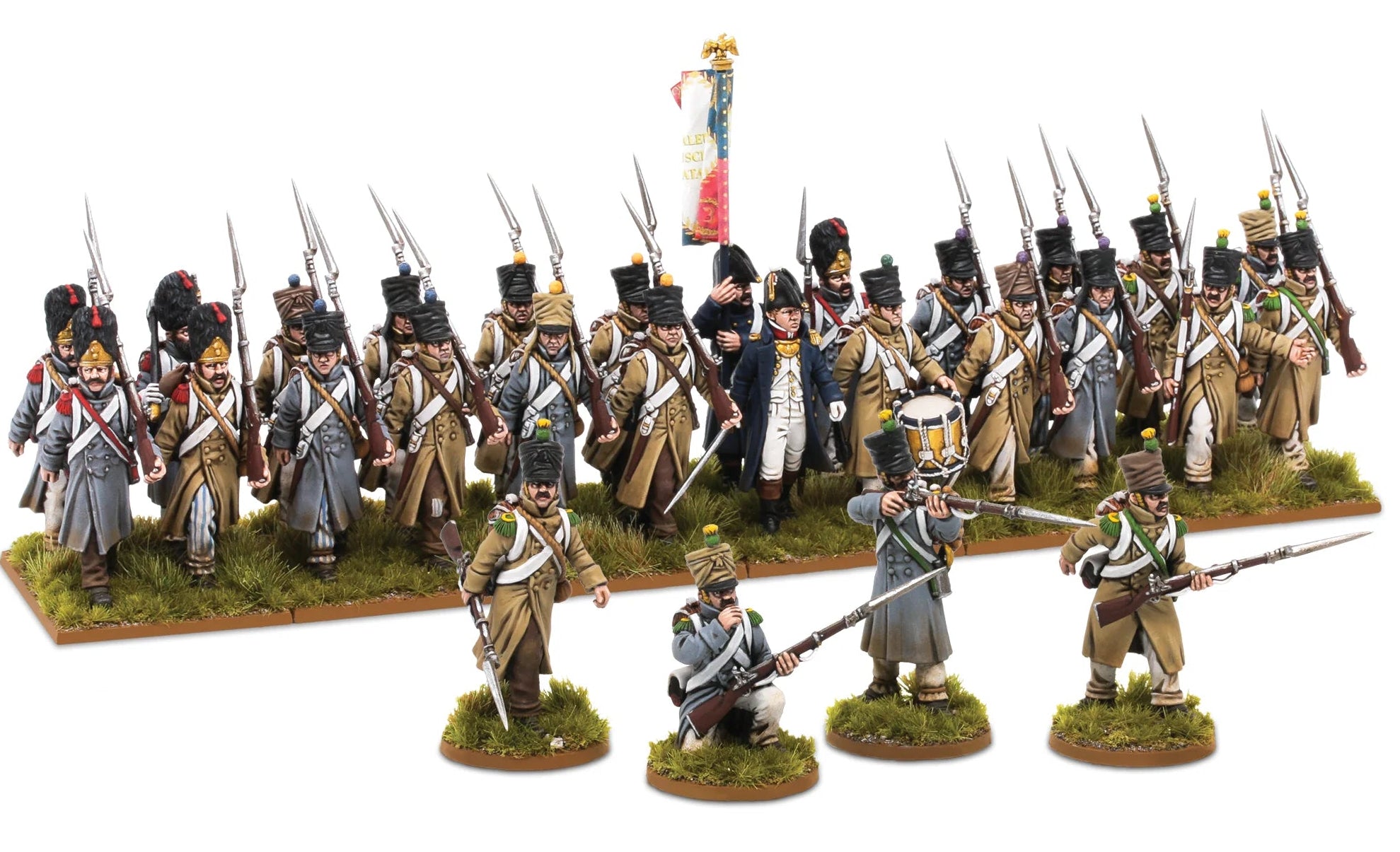 French Infantry in Greatcoats (1804-1814)
