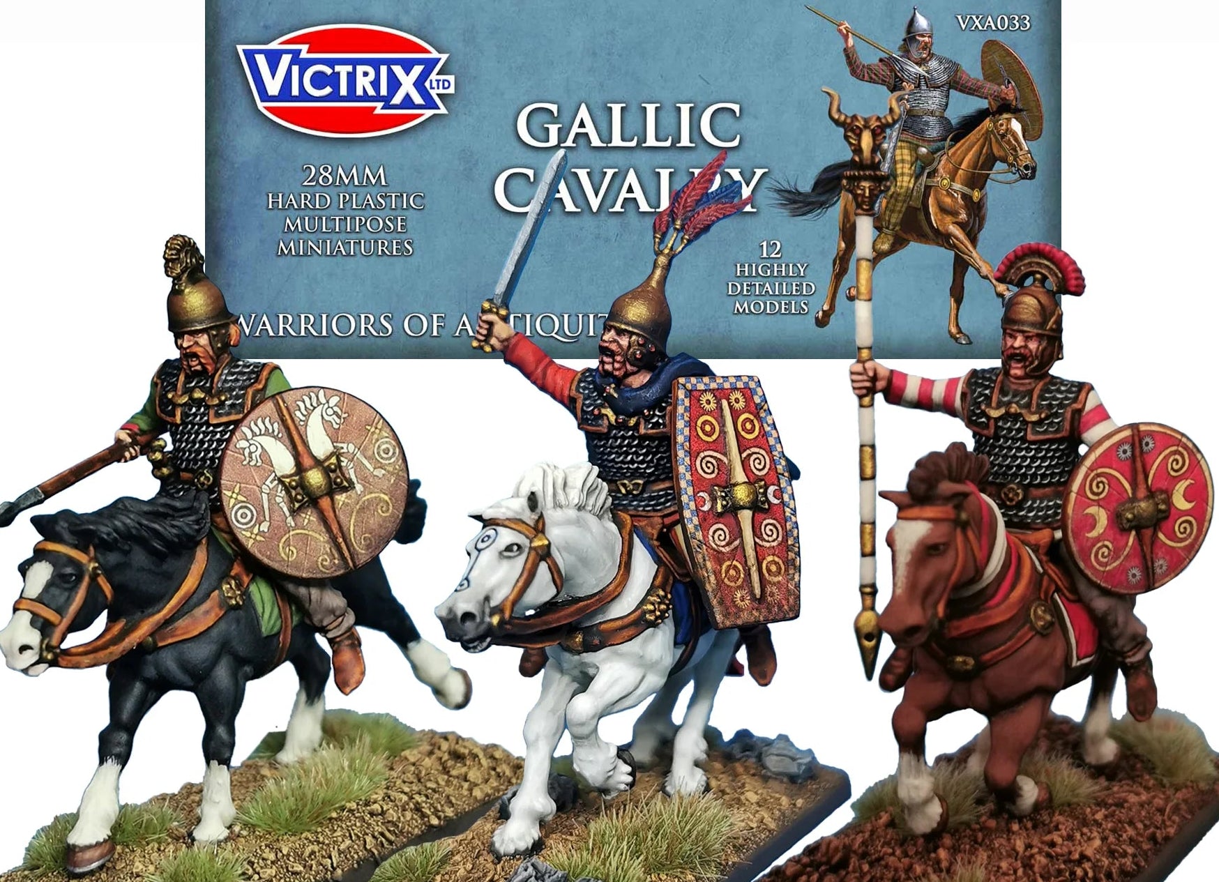 Ancient Gallic Cavalry Sprue Set VXA033