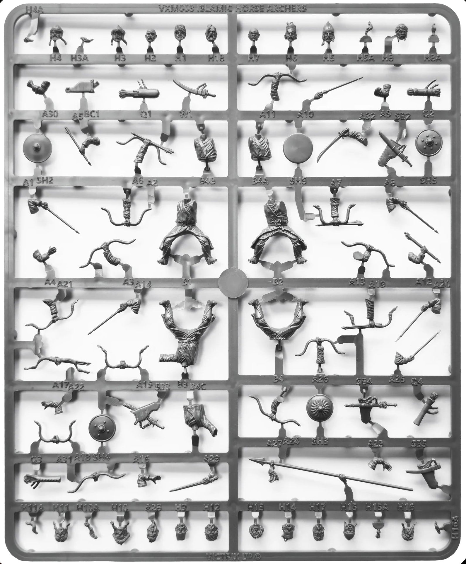 Islamic Horse Archers Sprue Set VXM008