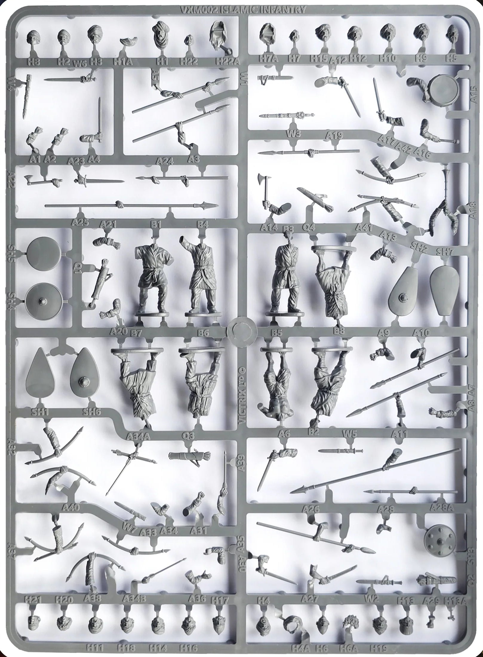 Islamic Infantry & Archers Sprue VXM002