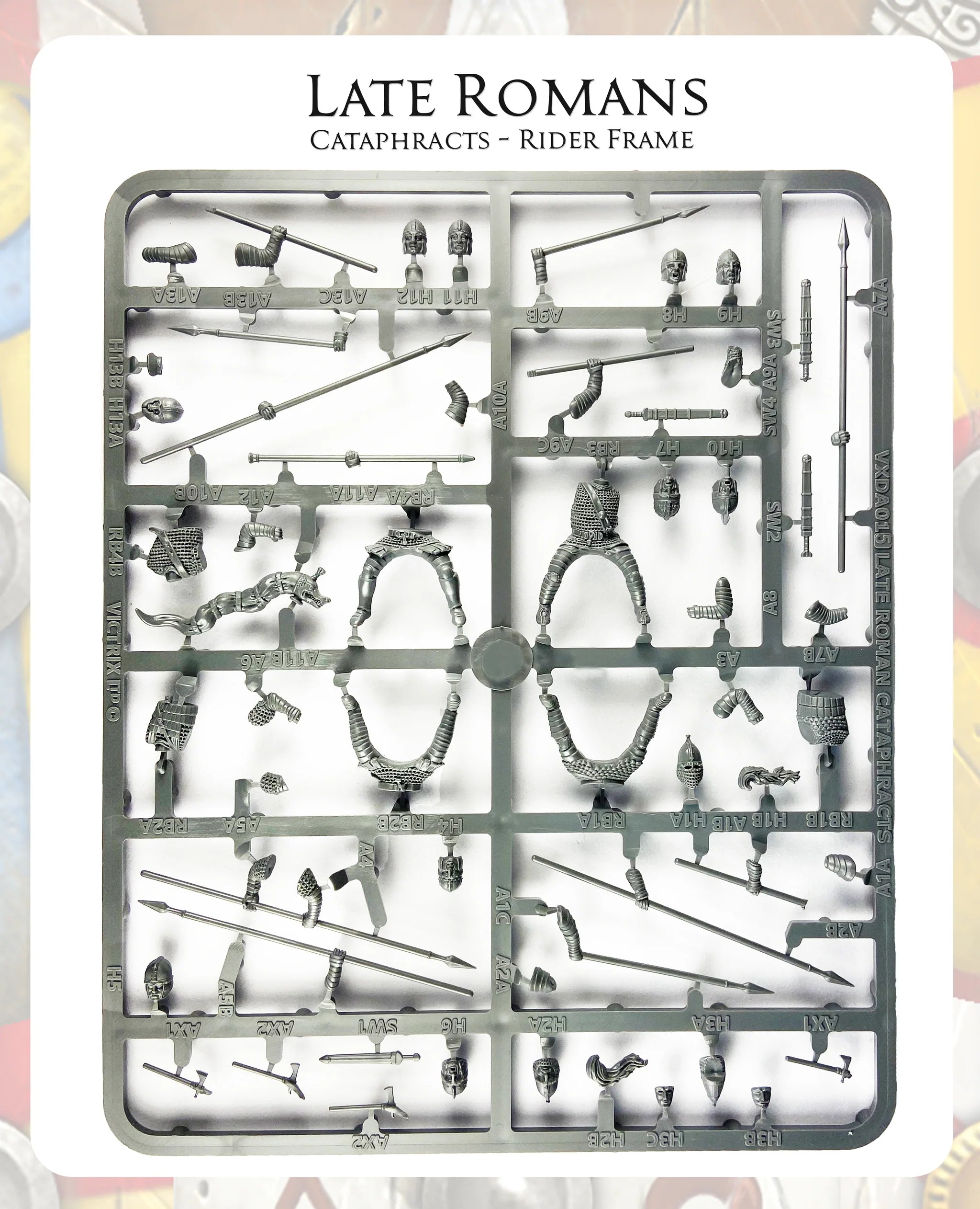 Late Roman Cataphracts Sprue Set VXDA015