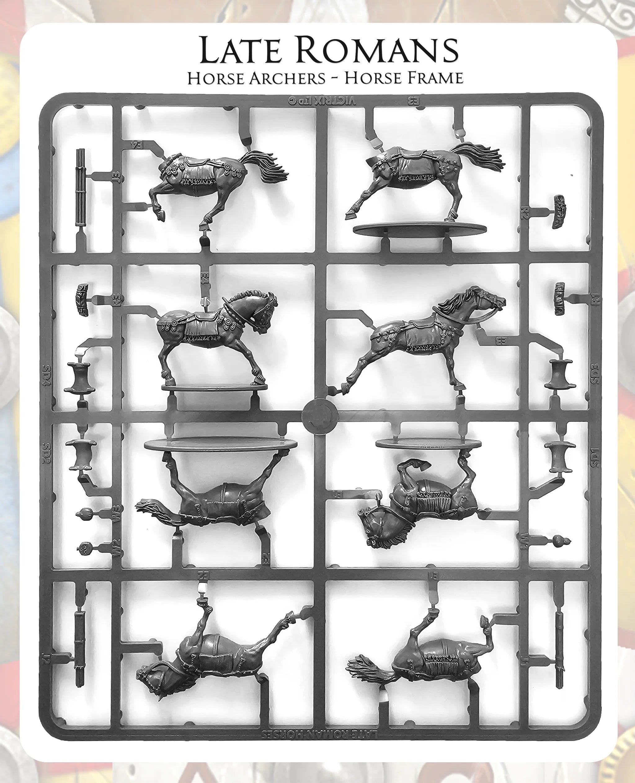 Late Roman Horse Archers Sprue Set VXDA014