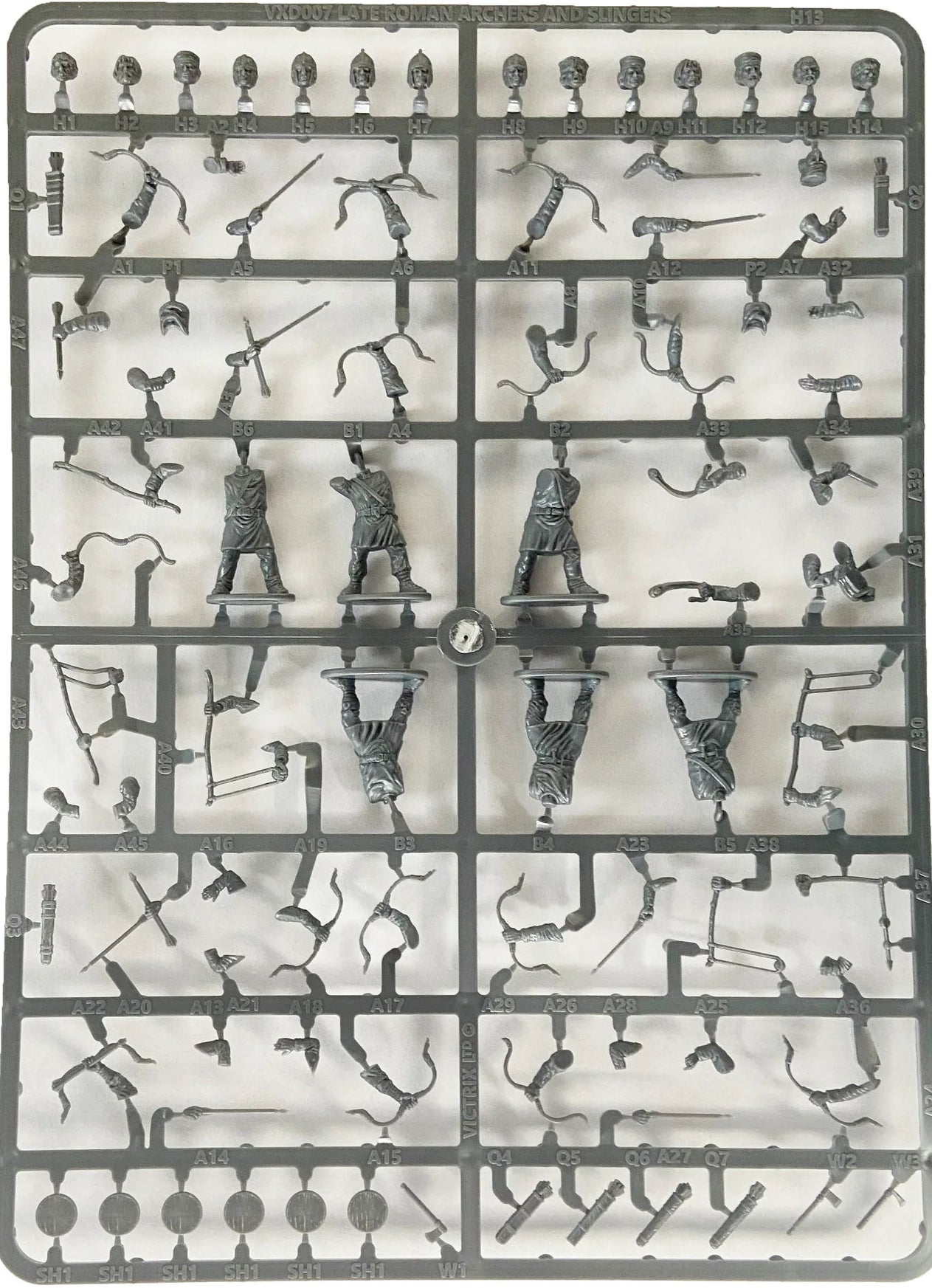 Late Roman Archers & Slingers Sprue VXDA007