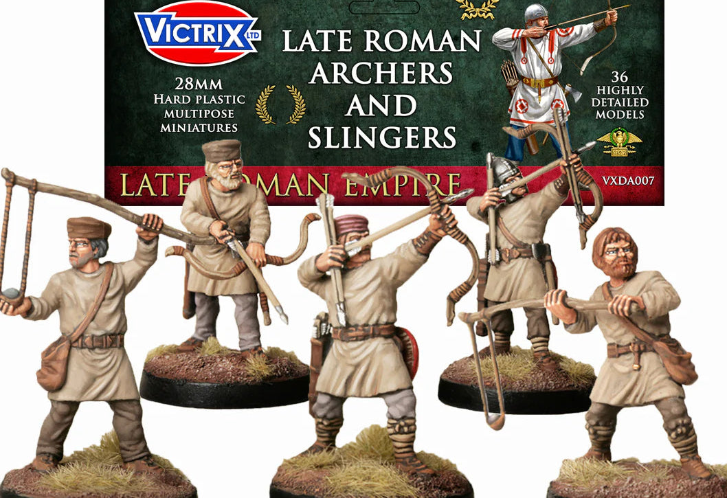 Late Roman Archers & Slingers Sprue VXDA007