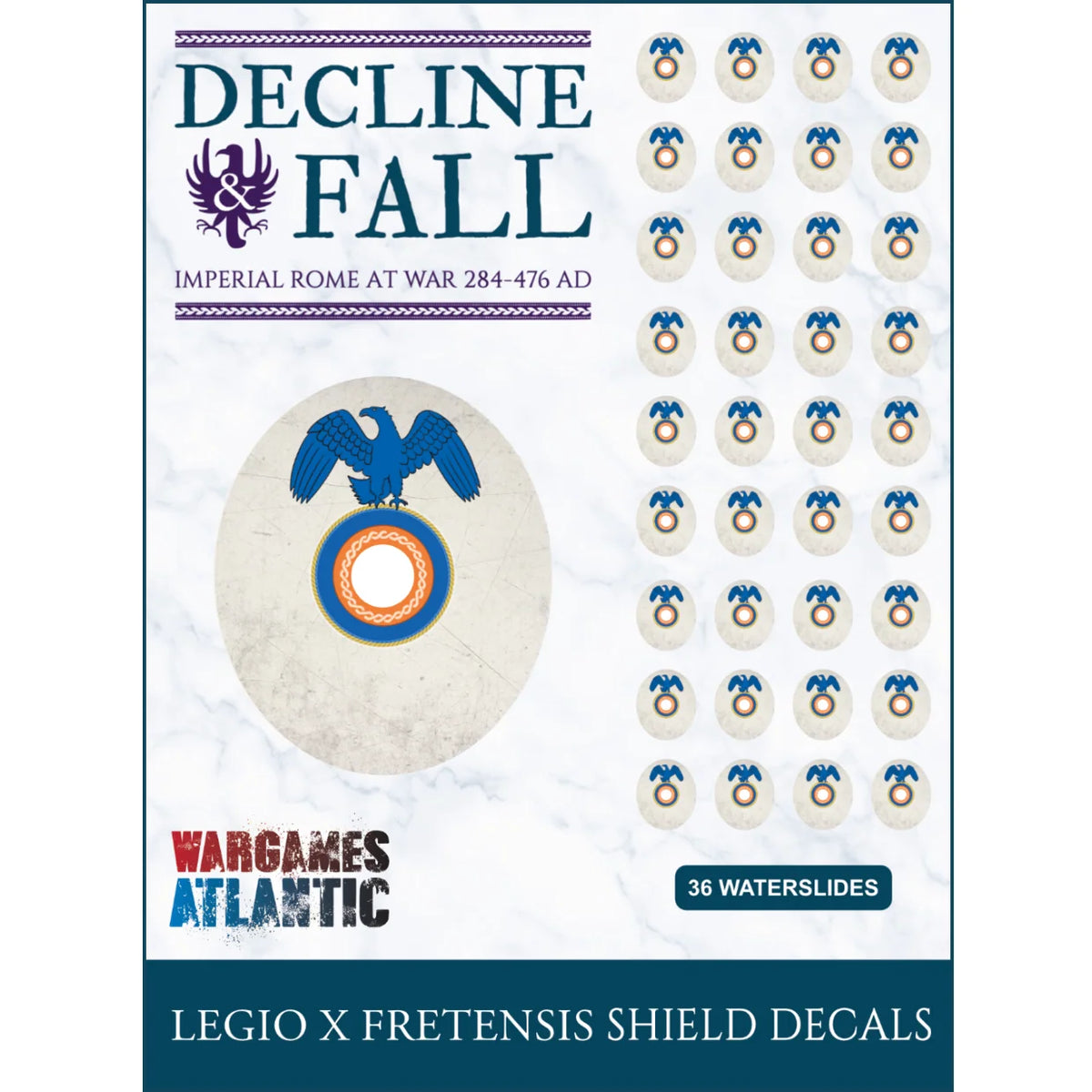 Late Roman Shield Decals